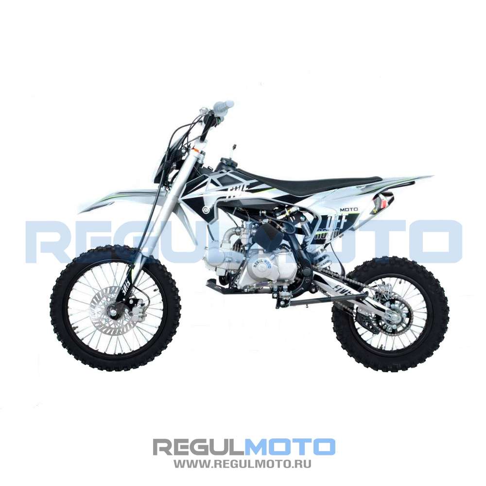 Питбайк Regulmoto FIVE EA серо-черный