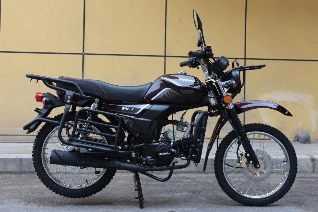 Мопед Regulmoto Alpha (RM-3) черный