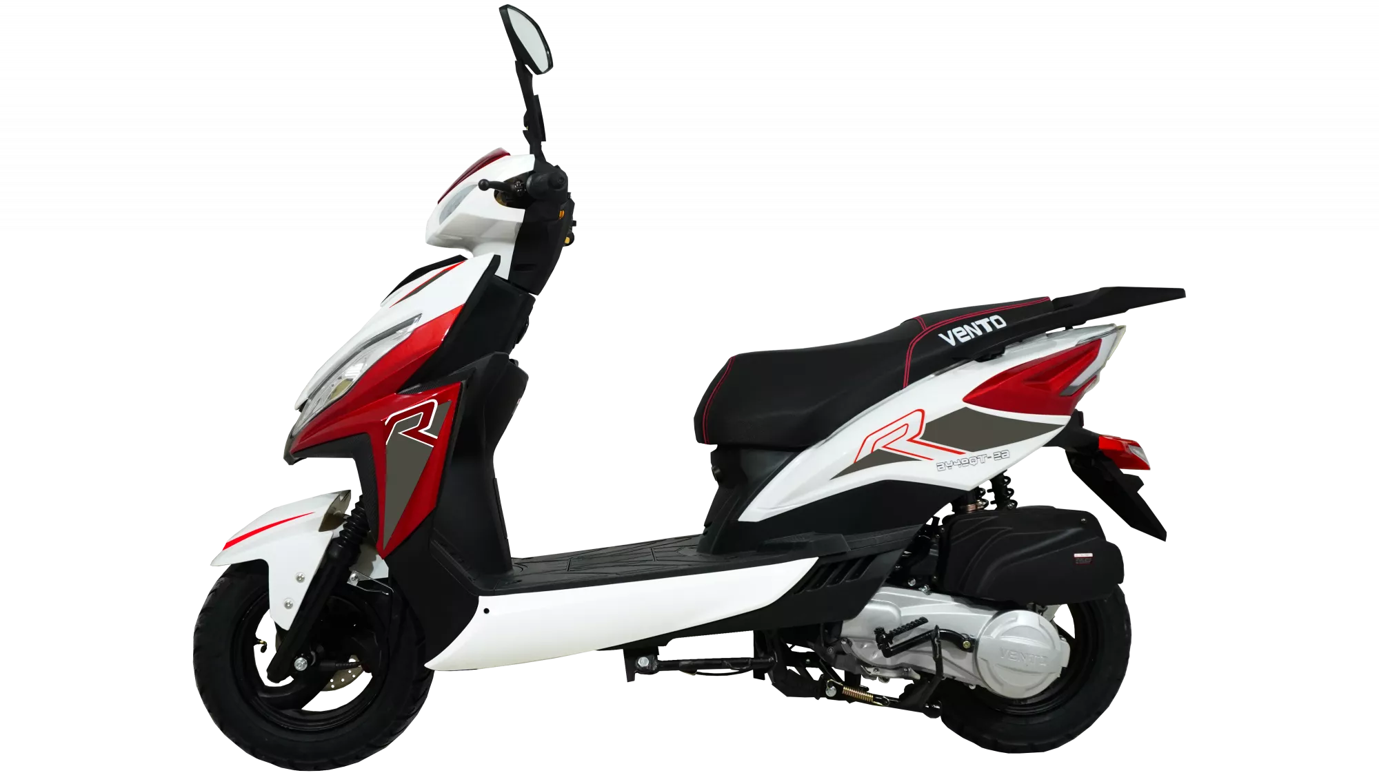 Скутер VMC (VENTO) CITY 49сс (150) LED фары, сигнализация (RED /WHITE)