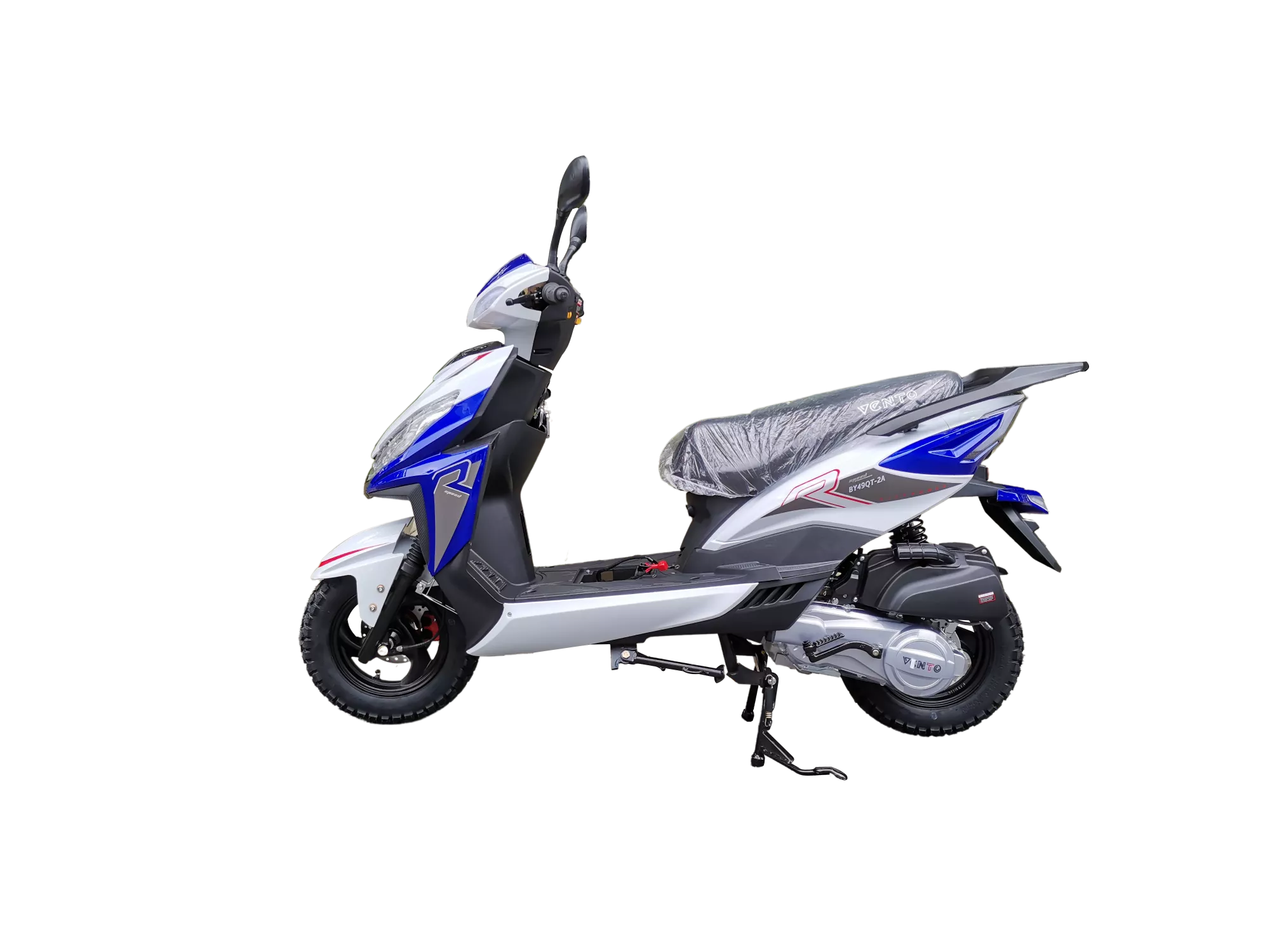 Скутер VMC (VENTO) CITY 49сс (150) LED фары, сигнализация (BLUE /WHITE)