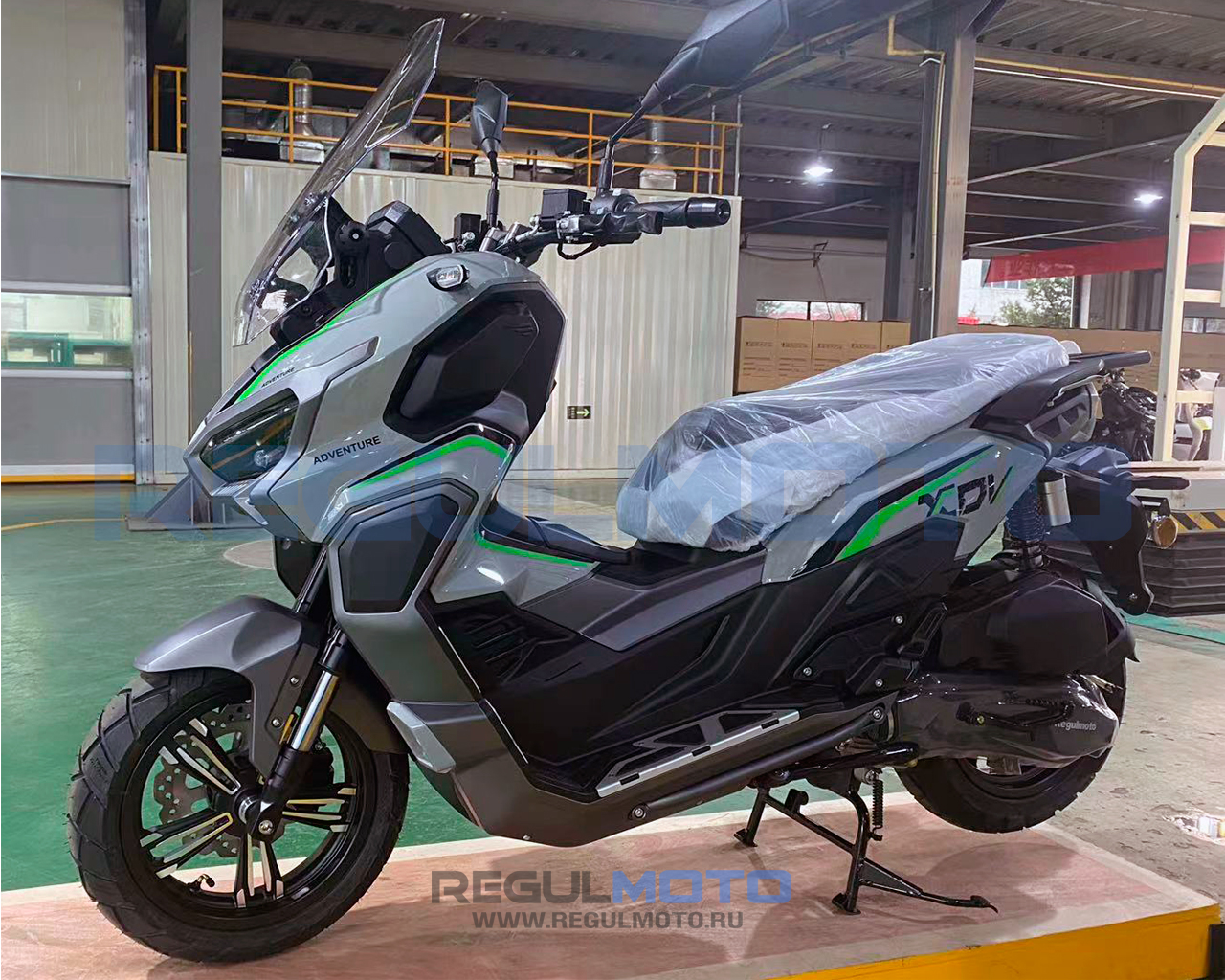 Regulmoto XDV traveler серый