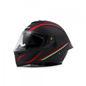 Шлем Starezzi STREET HACK X-LINE CARBONIO ROSSO, M