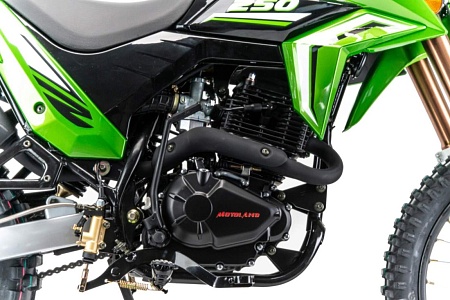 Мотоцикл Эндуро Motoland GL250 ENDURO (172FMM-5/PR250) (XL250-В) зеленый