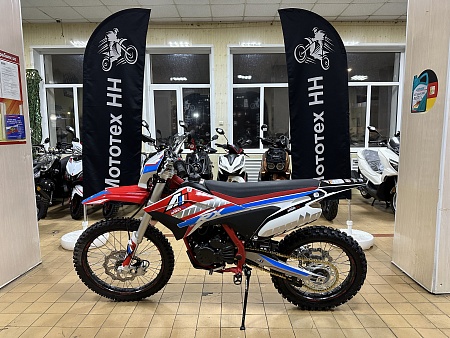 Мотоцикл Кросс Apollo RX 250 (172FMM) бело красно синий