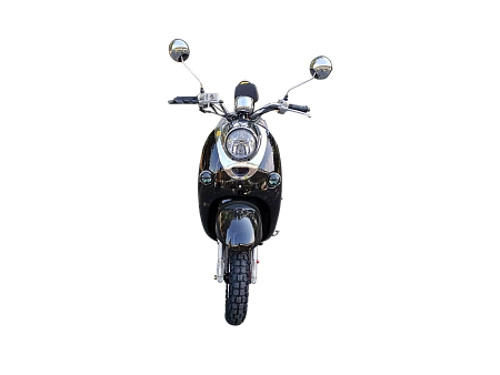 Скутер VENTO RETRO 49cc (150) сигнализация черный