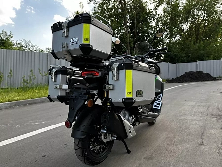 Скутер Regulmoto XDV ADVENTURE 300CC 4T в комплекте с кофрами (LJ300T-18) EFI серый