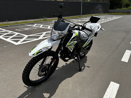 Мотоцикл Эндуро Motoland ENDURO LT (XL250-A) (XL250-B) (165FMM) зеленый