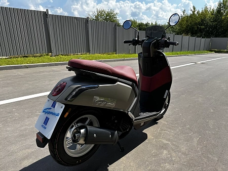 Скутер GEMMA/ДЖЕММА 118CC GREY / СЕРЫЙ