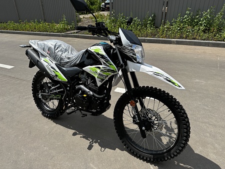 Мотоцикл Эндуро Motoland ENDURO LT (XL250-A) (XL250-B) (165FMM) зеленый