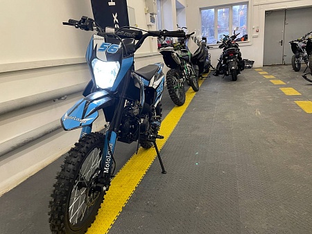 Питбайк Motoland GF125 E синий