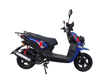 Скутер VMC (VENTO) NAKED 49cc (150) (HONDA ZOOMER REPLICA сигнализация) синий
